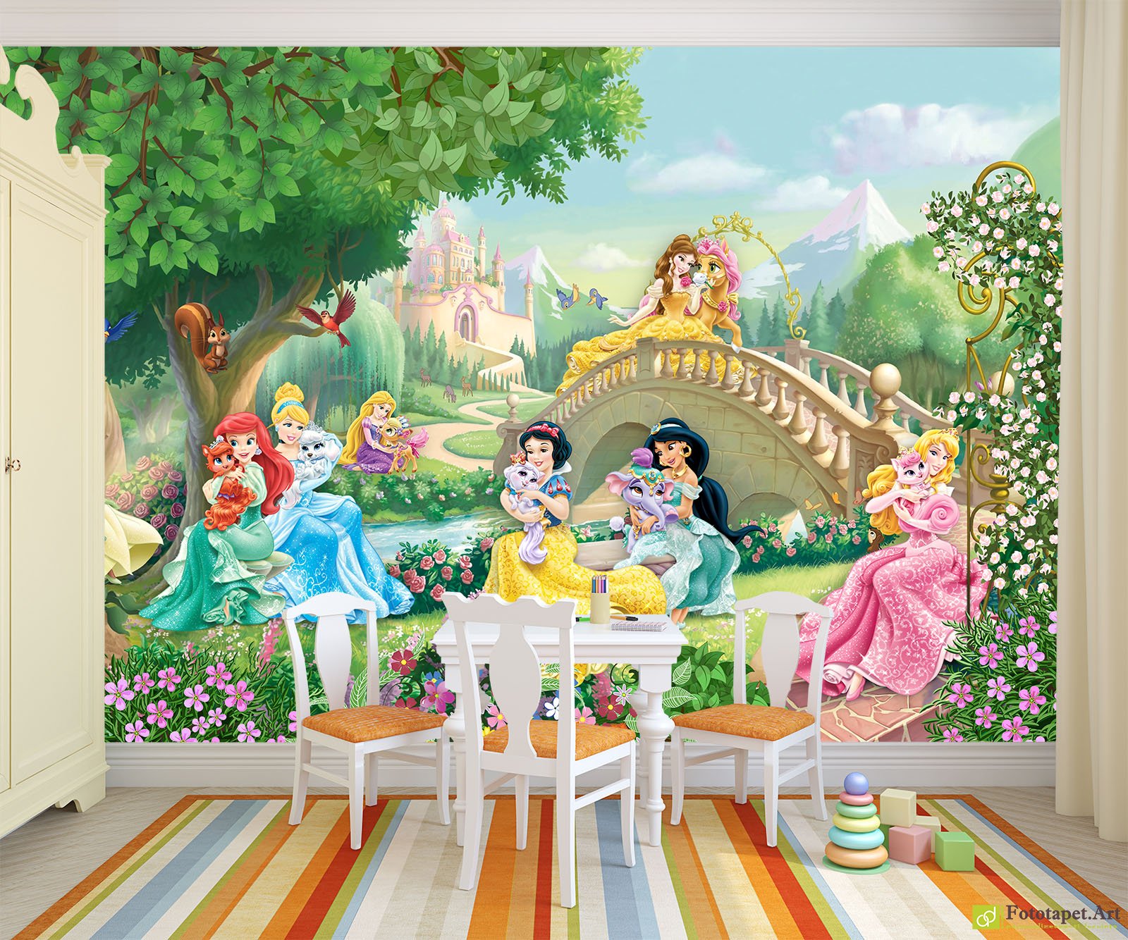 Disney mural wallpaper