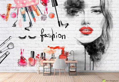 Wall Murals & Digital Wallpaper - Beauty salon Online Buy  Wholesale 3d wallpaper walls
